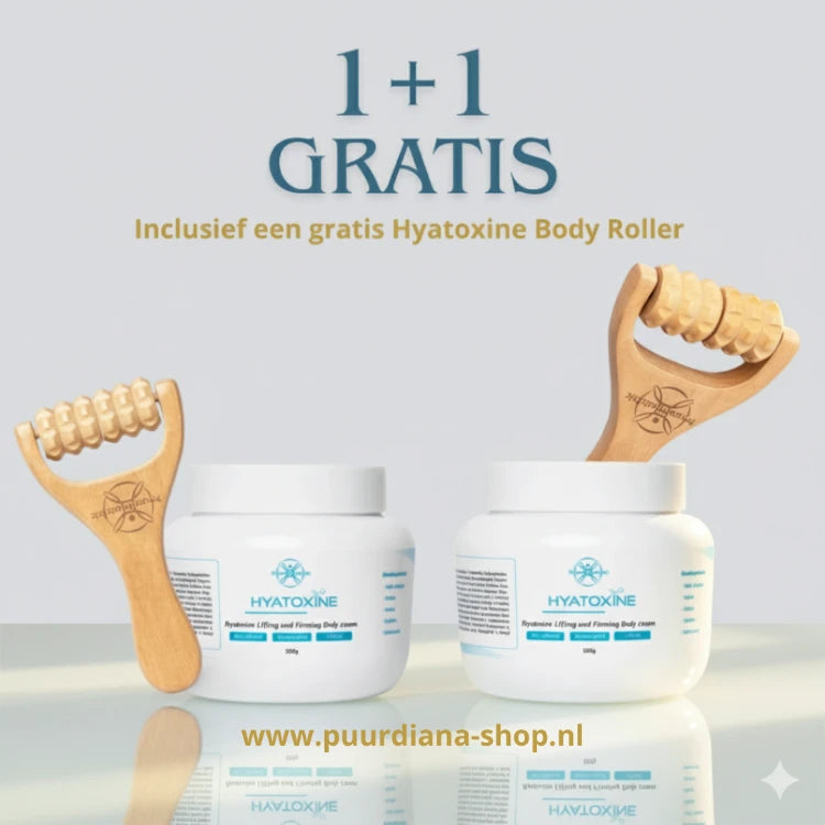 Duo Hyatoxine_Lifting_Body_Cream_500ml met hyatoxine body roller ..