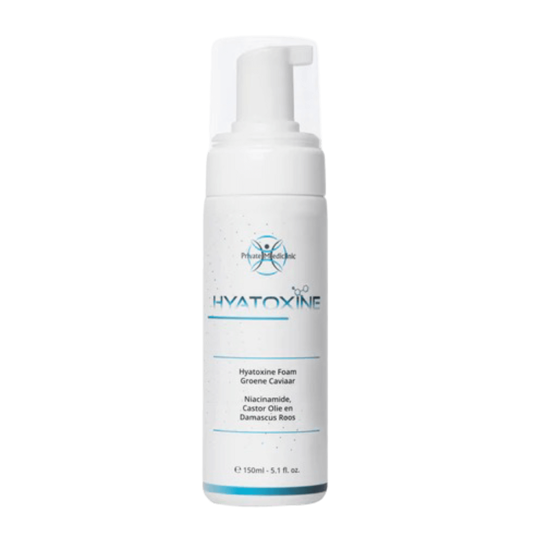 Hyatoxine Groene Caviaar Foam 150ml – luxe reiniging met kaviaar & niacinamide