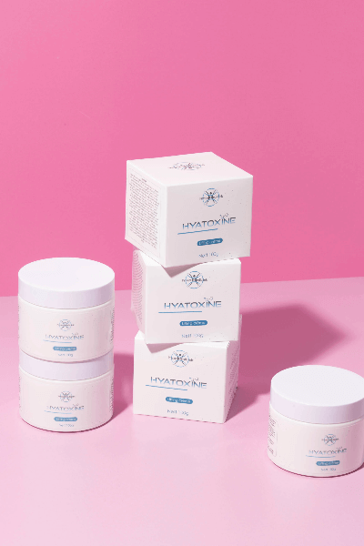 Hyatoxine Crème 100ml roze 3 potten 3 doosjes