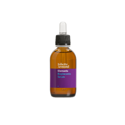 Glazen fles pipet Juliette Armand Elements Bioplacenta Serum 55ml