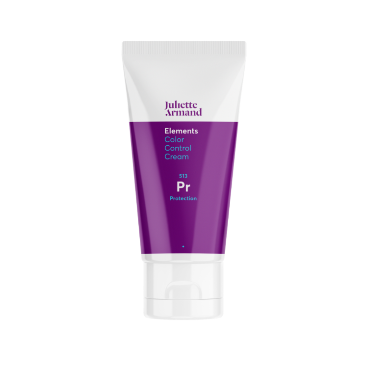 Witte tube paars etiket Juliette Armand Elements Color Control Cream 50ml
