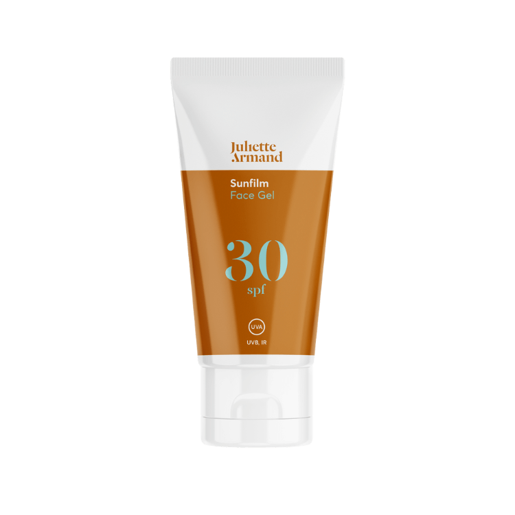 Witte tube Juliette Armand Face Gel SPF 30 55ml