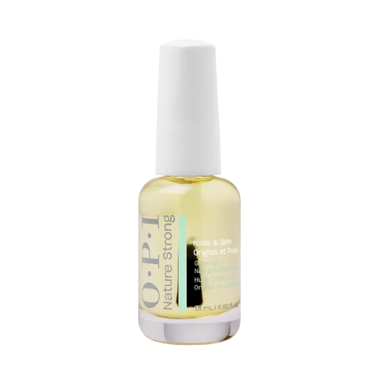 OPI Nature Strong Nail & Cuticle Oil 15 ml – voedende olie voor nagels en nagelriemen, met vitamine E