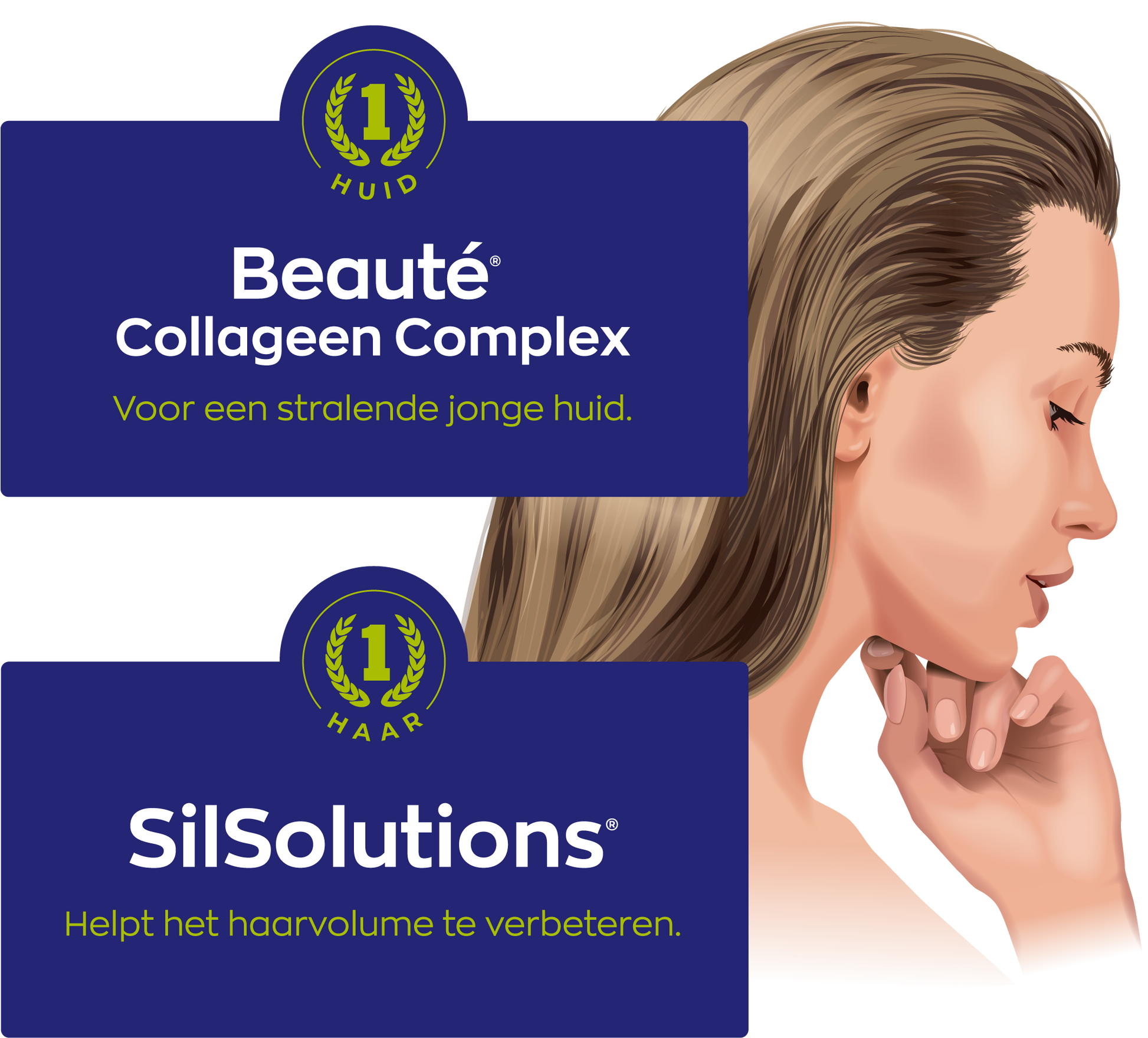 SilSolutions® Naturel 500 ml – vloeibaar supplement voor steviger haar en huid