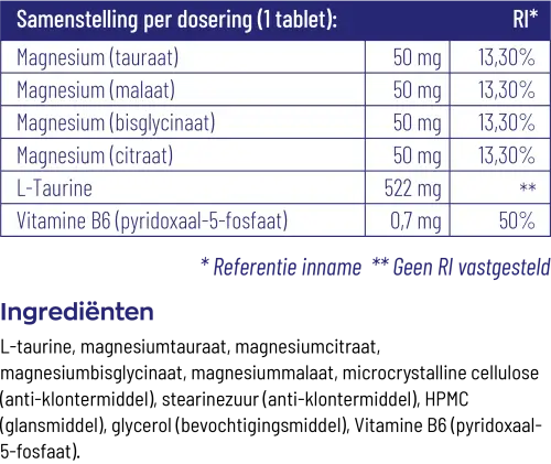 Vitakruid Magnesium 200 Complex kopen bij Puur Diana – energie en balans