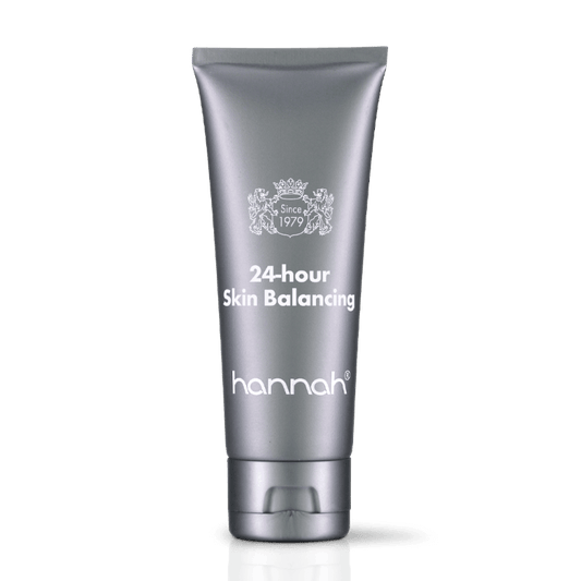 Grijs zilver tube hannah 24-hour Skin Balancing 65ml essentials