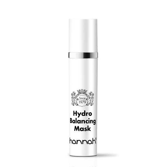 witte fles witte dop hannah Hydro Balancing Mask 45ml essentials