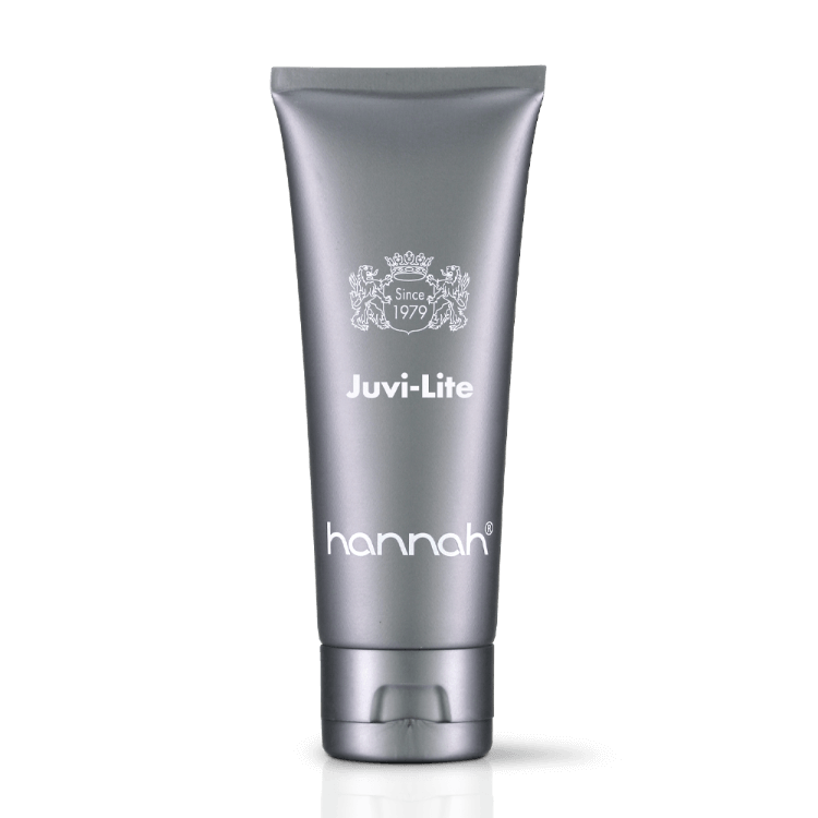 Grijs zilver tube hannah Juvi Lite 65ml essentials