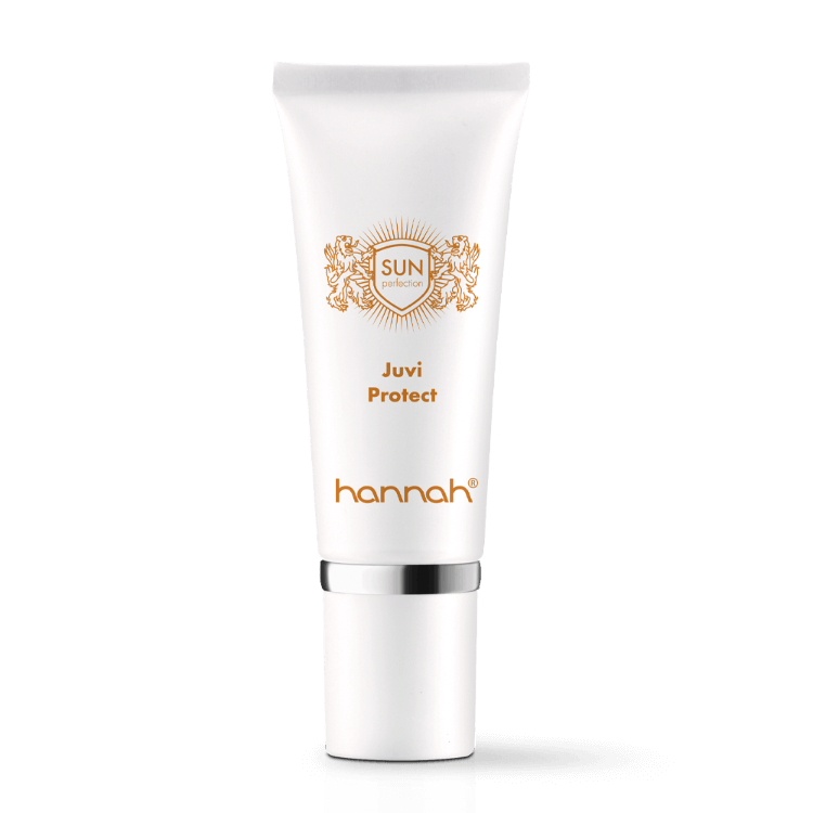 hannah Juvi Protect SPF30 60ml witte tube oranje letters
