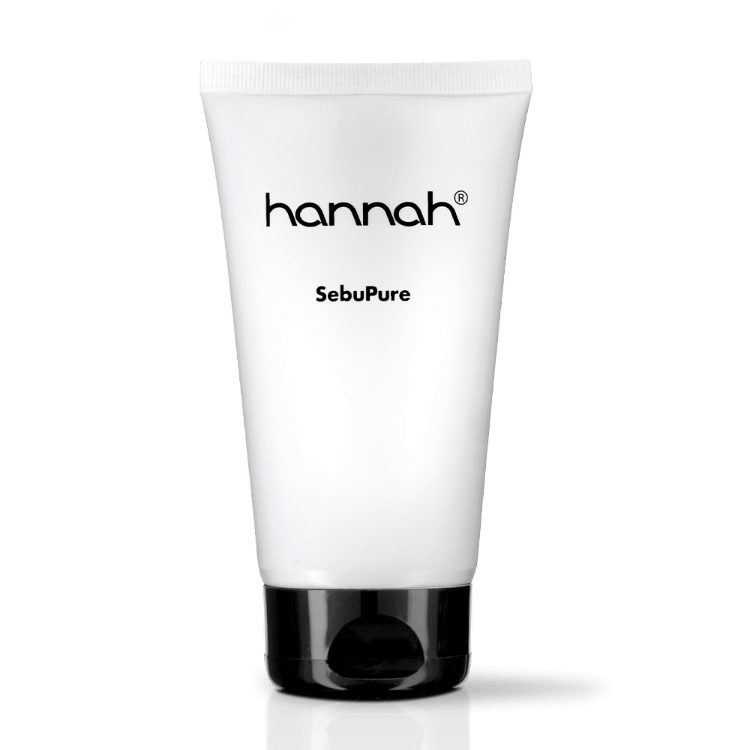 hannah SebuPure 150ml Witte tube zwarte dop
