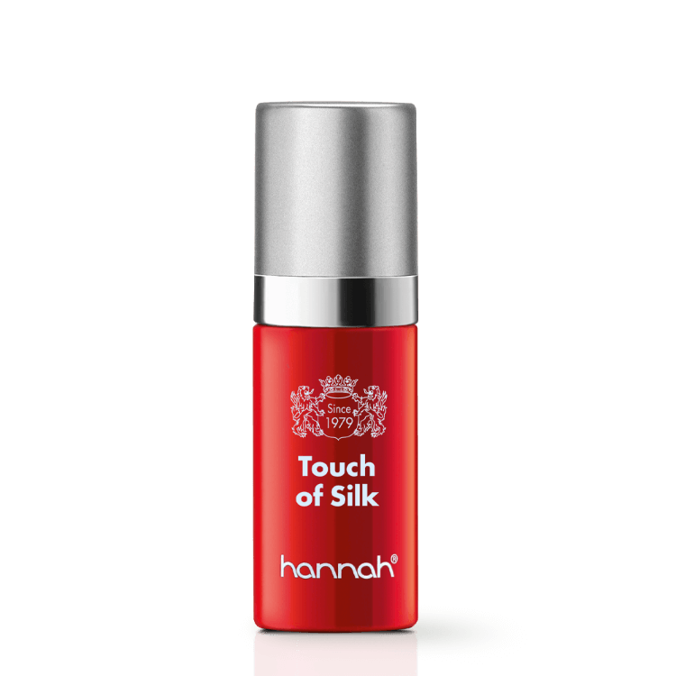 hannah Touch of Silk 30ml rode fles zilver dop