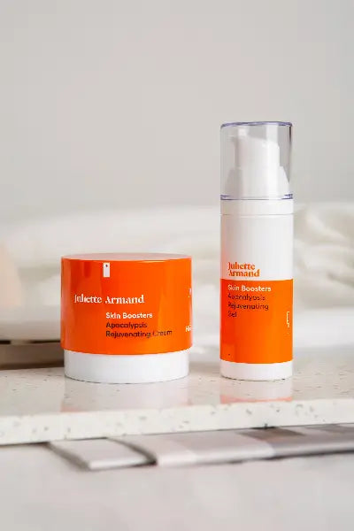 Juliette Armand Apocalypsis Rejuvenating Cream en Gel 50 ml, herstellende verzorging voor huidherstel na een peeling behandeling. Puur Diana Shop Nuenen
