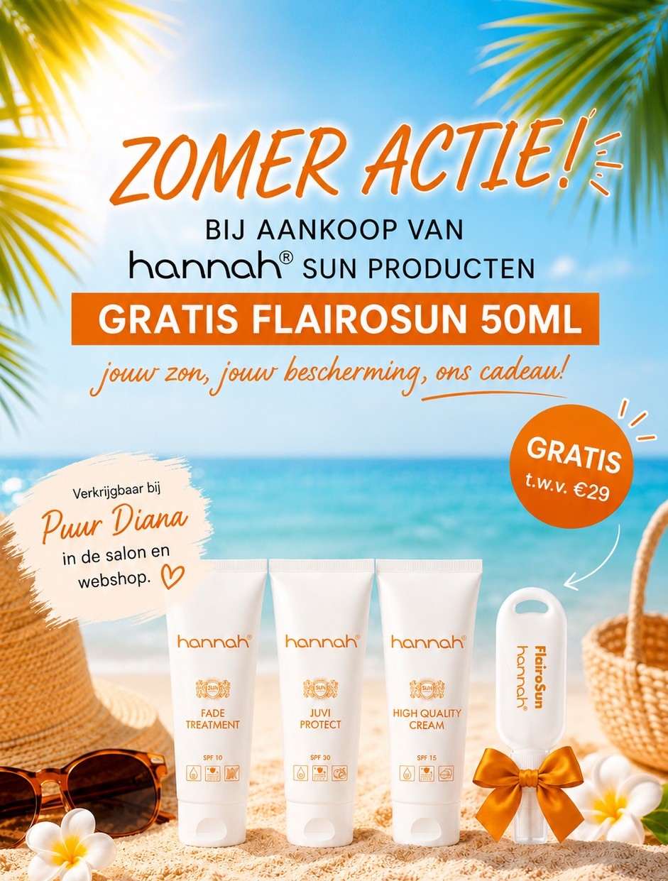 hannah Juvi Protect SPF30 in gebruik, zonbescherming voor lichte gevoelige huid