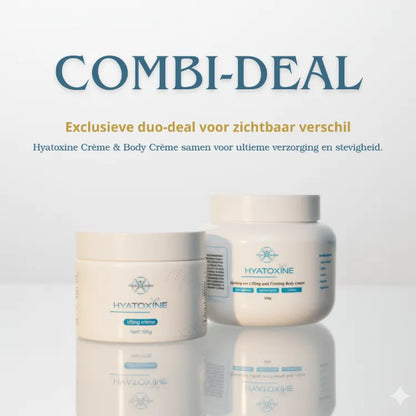 Duo Hyatoxine_creme en _Body_Cream_500ml gratis body roller 