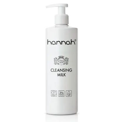 hannah Cleansing Milk 500 ml milde gezichtsreiniger voor gevoelige huid Puur Diana Nuenen