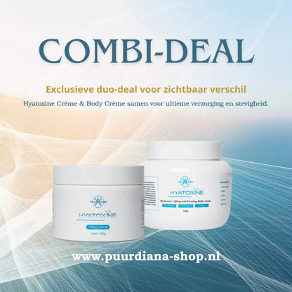Duo Hyatoxine_creme en _Body_Cream_500ml gratis body roller 