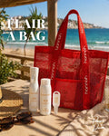 annah Flairosun SPF 30 producten met rode Flair à Bag voor zomerse zonnebescherming bij Puur Diana