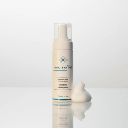 Anti-aging foam tegen rimpels en fijne lijntjes – Hyatoxine foam 1+1 actie aanbieding korting private mediclinic..