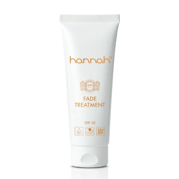 Hannah Fade Treatment tube 65ml met SPF10 – pigmentcorrecterende dagcrème tegen bruine vlekken en oneven huidtint
