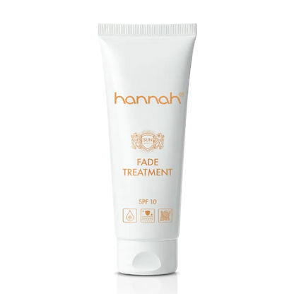 Hannah Fade Treatment tube 65ml met SPF10 – pigmentcorrecterende dagcrème tegen bruine vlekken en oneven huidtint