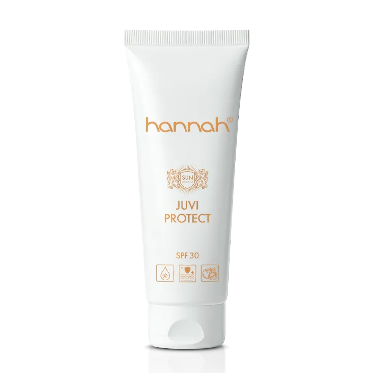 Hannah Juvi Protect tube 65ml met SPF30 – anti-aging dagcrème met zonbescherming tegen huidveroudering