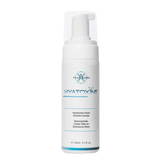 Hyatoxine Groene Caviaar Foam 150ml – luxe reiniging met kaviaar & niacinamide