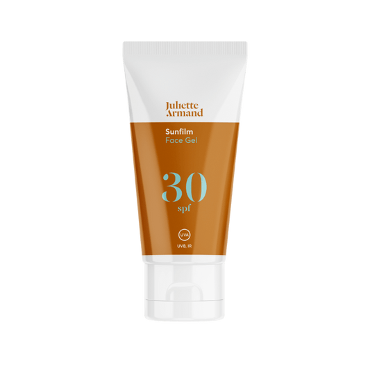Witte tube Juliette Armand Face Gel SPF 30 55ml