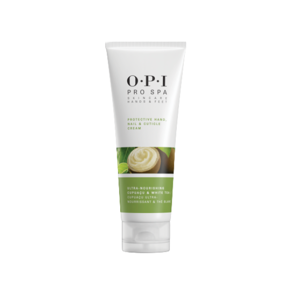 O.P.I. Pro Spa Protective Hand, Nail & Cuticle Cream witte tube groene logo