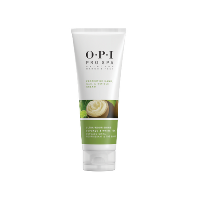 O.P.I. Pro Spa Protective Hand, Nail & Cuticle Cream witte tube groene logo