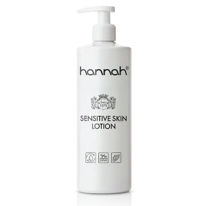 hannah Sensitive Skin Lotion 500 ml kalmerende lotion voor gevoelige huid vermindert roodheid en ondersteunt huidherstel Puur Diana Nuenen