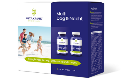 Vitakruid Multi Dag & Nacht 90 tabletten verpakking