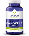 Vitakruid Visolie 1400 TG met D3 90 softgels met EPA, DHA en vitamine D3