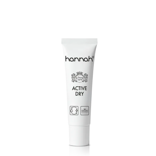 hannah Active Dry 8 ml, gerichte verzorging voor een onrustig plekje bij de vette of acnegevoelige huid, Puur Diana Shop Nuenen