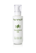 hannah Cleansing Oil 200 ml, zachte reinigingsolie die SPF, make-up en talg oplost zonder de huid uit te drogen, Puur Diana Shop Nuenen