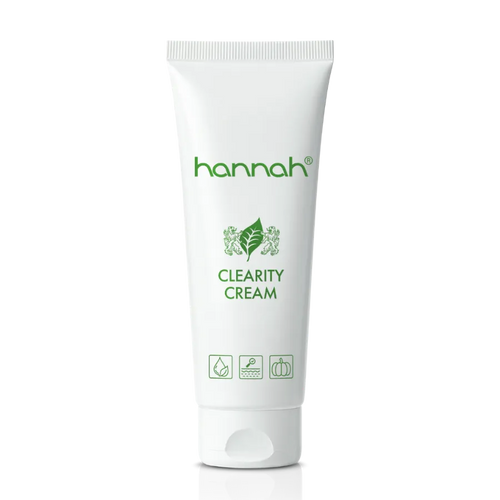hannah Clearity Cream 65 ml, kalmerende en zuiverende crème die talg reguleert bij een onrustige huid, Puur Diana Shop Nuenen