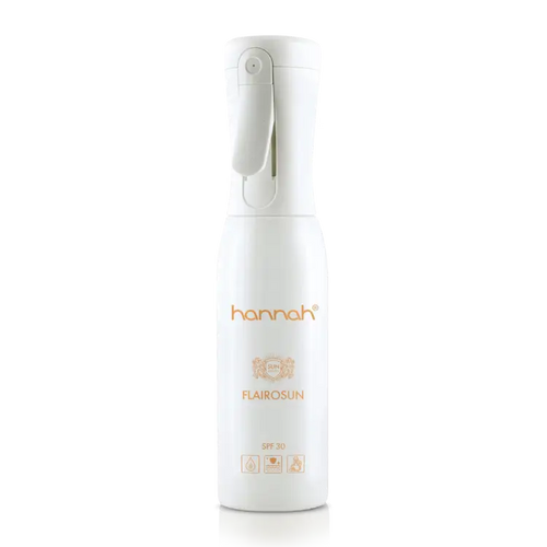 hannah FlairoSun SPF 30 150 ml zonbescherming spray voor gezicht en lichaam met UVA- en UVB-bescherming