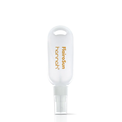 hannah FlairoSun SPF30 50 ml mini zonbescherming spray reisformaat met ophanglus – Puur Diana Nuenen