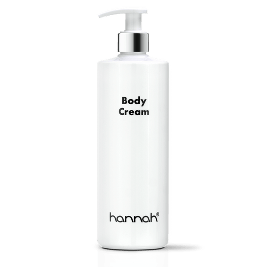hannah Body Cream 500ml witte pomp fles 