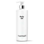 hannah Body Oil 500 ml pompflacon voor dagelijks gebruik