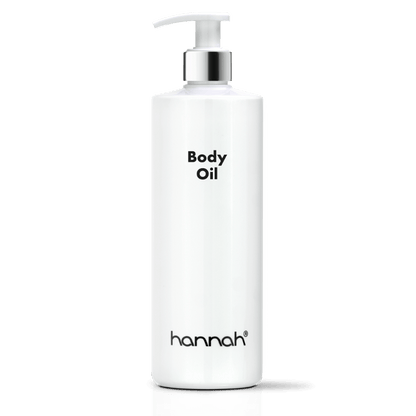 hannah Body Oil 500 ml pompflacon voor dagelijks gebruik