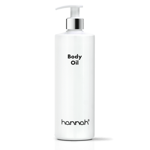 hannah Body Oil 500 ml pompflacon voor dagelijks gebruik