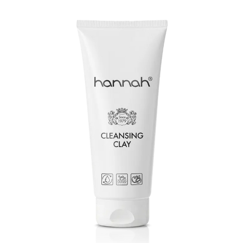 hannah Cleansing Clay 150 ml diepreinigend kleimasker met kaolin en bentonite voor vette, gecombineerde of onzuivere huid