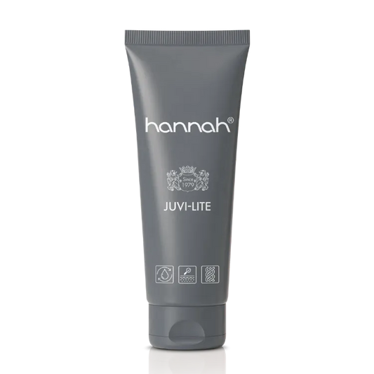 Grijs zilver tube hannah Juvi Lite 65ml essentials..
