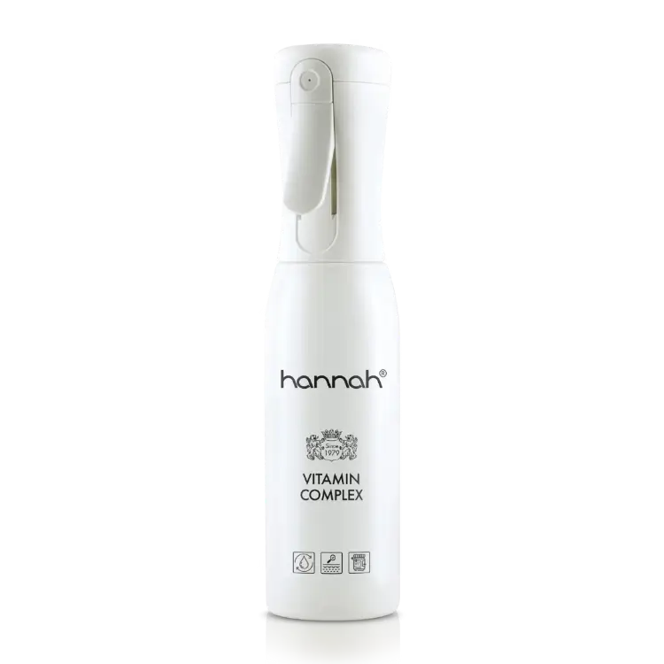 hannah Vitamin Complex 175 ml hydraterende vitaminespray met vitamine A, E en F voor intensieve hydratatie en betere opname van huidverzorging