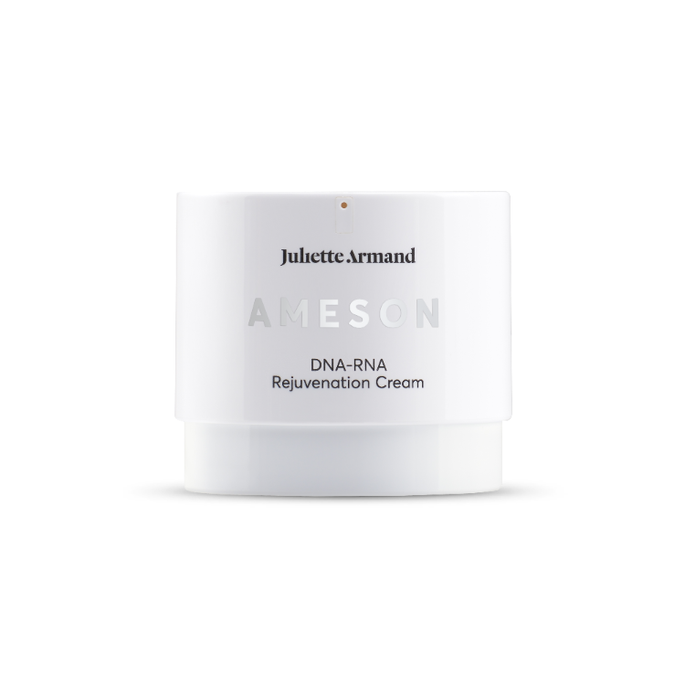 Juliette Armand Ameson DNA-RNA Rejuvenation Cream 50 ml, een verzorgende crème voor de rijpere huid gericht op herstel en anti-aging. Puur Diana Shop Nuenen