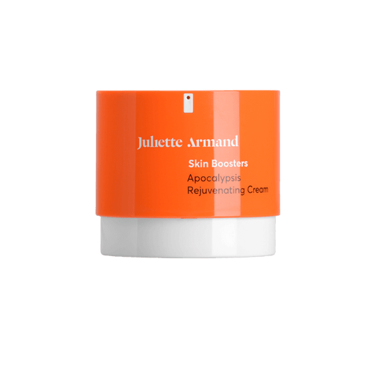 Juliette Armand Apocalypsis Rejuvenating Cream 50 ml, een herstellende crème voor een droge en kwetsbare huid na een intensieve behandeling. Ondersteunt een gladde en sterke huid. Puur Diana Shop Nuenen