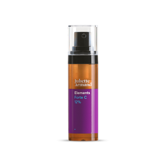 Juliette Armand Forte C 12% Poeder Serum 10 ml, een krachtige vitamine C-kuur voor een huid met pigmentvlekken of een doffe uitstraling. Ondersteunt een egalere en stralende huid bij regelmatig gebruik. Puur Diana Shop Nuenen