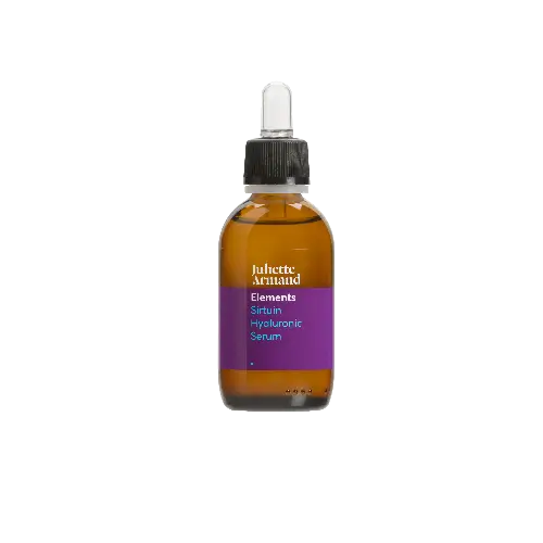 Juliette Armand Sirtuin Hyaluronic Serum 55 ml, flacon met pipet, een hydraterend anti-aging serum voor een huid met vochtverlies en verminderde veerkracht. Puur Diana Shop Nuenen