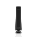 Marc Inbane Black Exfoliator 75 ml, een exfoliërende scrub om de huid voor te bereiden op zelfbruinende producten. Verwijdert dode huidcellen voor een egaler en langduriger resultaat. Op de foto de zwarte fles met zilveren ring en transparante dop. Puur Diana Shop Nuenen