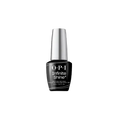 O.P.I Infinite Base Coat, een beschermende basislaag voor een langere houdbaarheid van de nagellak. Op de foto het zwarte flesje met zilveren dop. Puur Diana Shop Nuenen